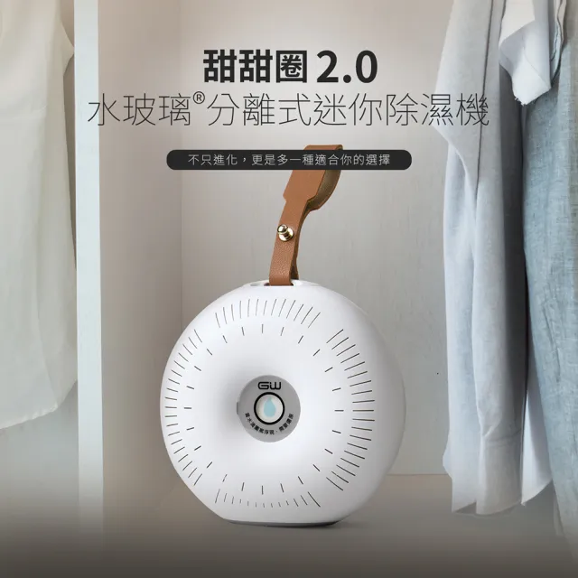 GW水玻璃無耗材分離式除濕器 -獨規組