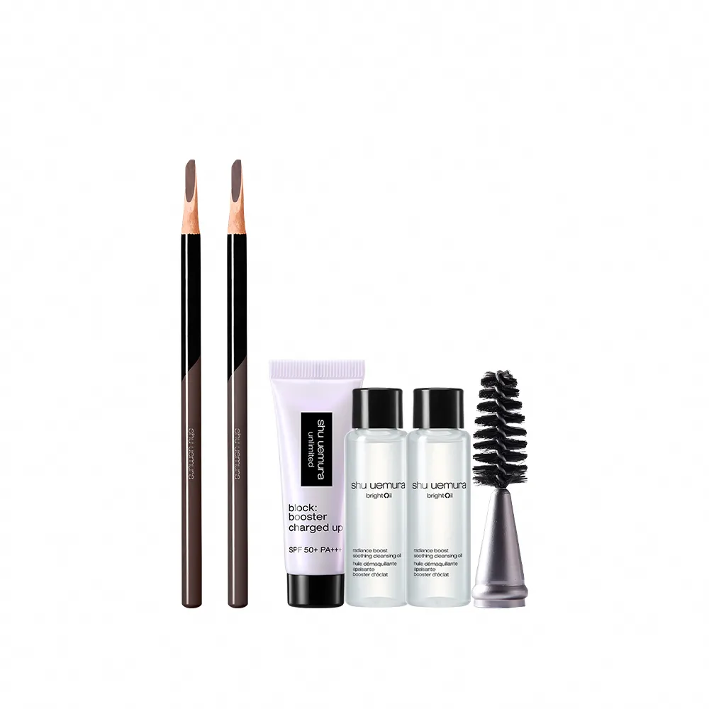 【Shu uemura 植村秀】官方直營 新一代武士刀眉筆雙入組(任選二款/新品上市/囤貨組)
