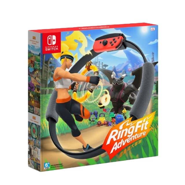 【Nintendo 任天堂】NS Switch 健身環大冒險 RingFit Adventure 台灣公司貨