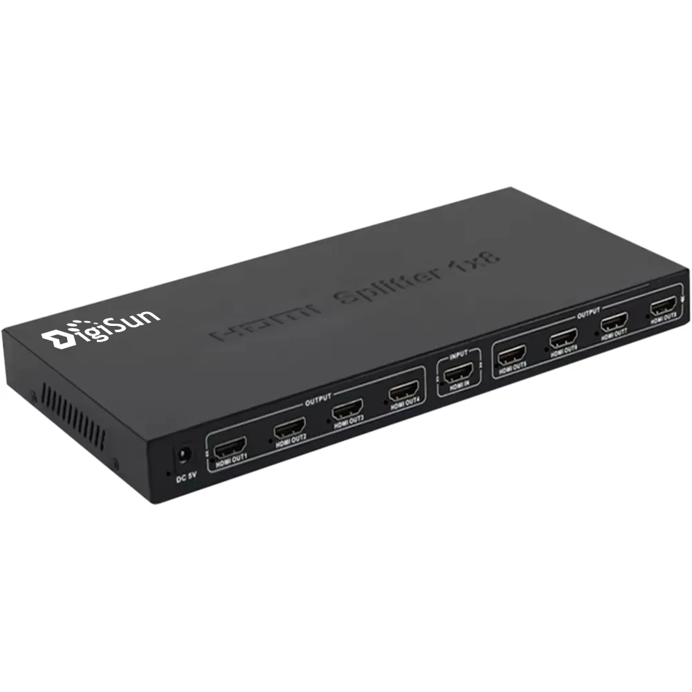【DigiSun 得揚】VH718 4K2K HDMI一進八出影音分配器