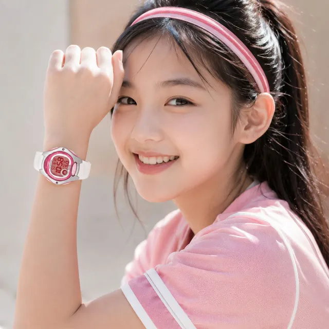 【CASIO 卡西歐】LW-200-7A 多功能色彩 電子錶(學生最愛 防水50米 錶徑約3.49公分)