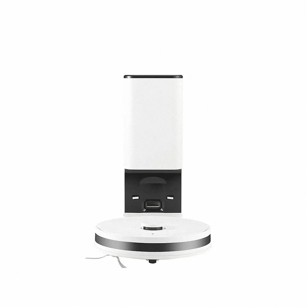 【LG 樂金】CordZero R5T 智慧聯網自動除塵變頻濕拖清潔機器人(R5-ULTIMATE 雲朵白)