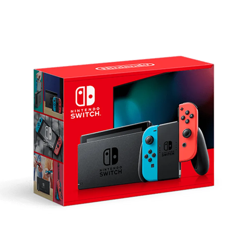 Nintendo 任天堂】NS Switch 紅藍主機電量加長型（國際版） - momo購物