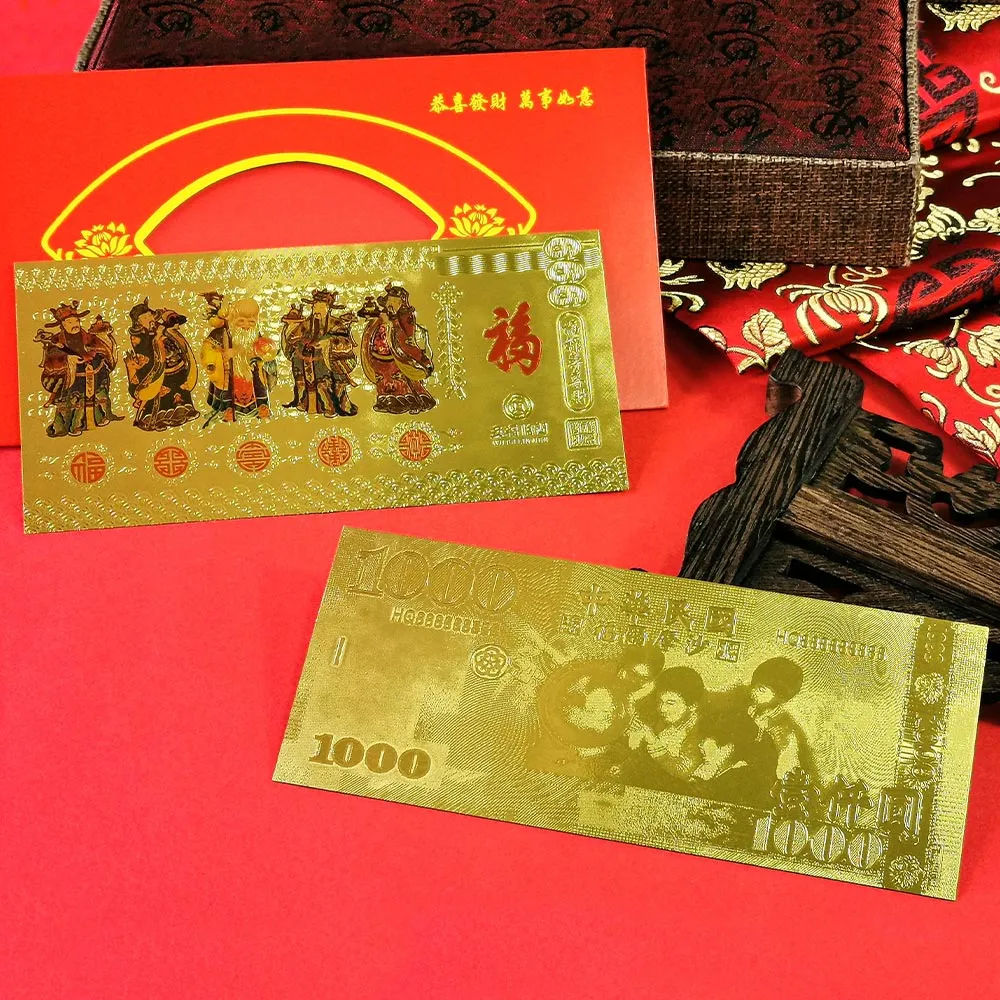 【財神小舖】招財開運 金鈔錢母紅包 台幣千元(招財錢母 高雄進寶財神廟)