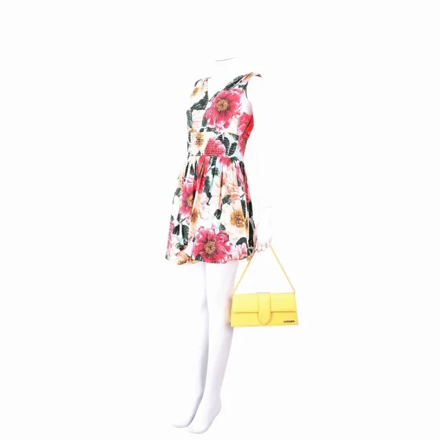 【JACQUEMUS】Le Bambino 小牛皮手提 肩背信封包(黃色)(南法小眾精品)