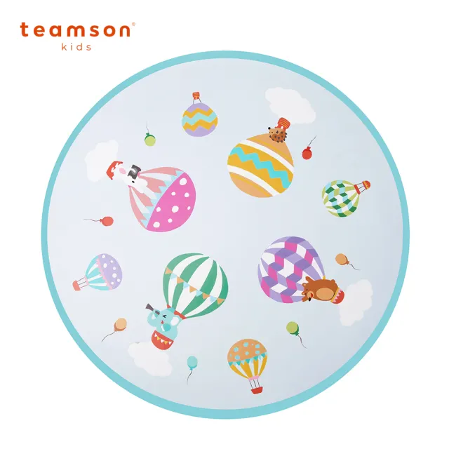 【Teamson】繽紛熱汽球兒童桌椅組