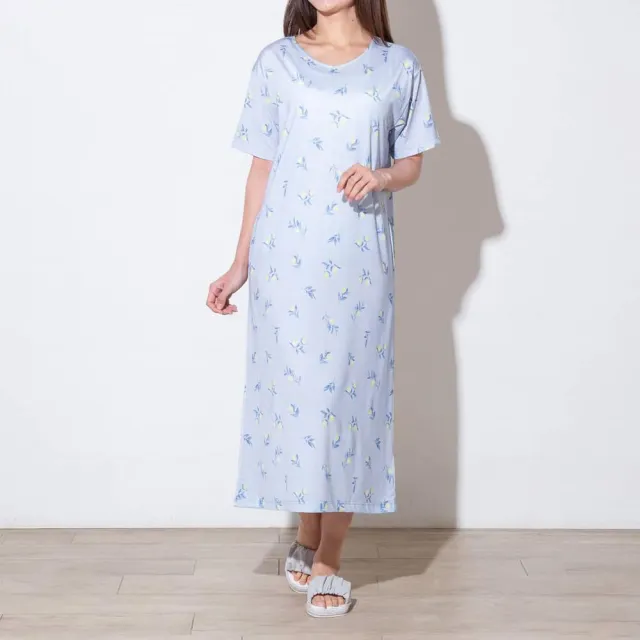【NITORI 宜得利家居】接觸涼感 連身居家洋裝 N COOL NEL BL LL