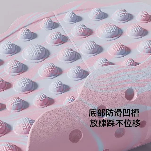 【ANTIAN】超慢跑腳底按摩指壓板 橢圓矽膠磁石足底按摩墊 運動地墊 腳踏足療墊