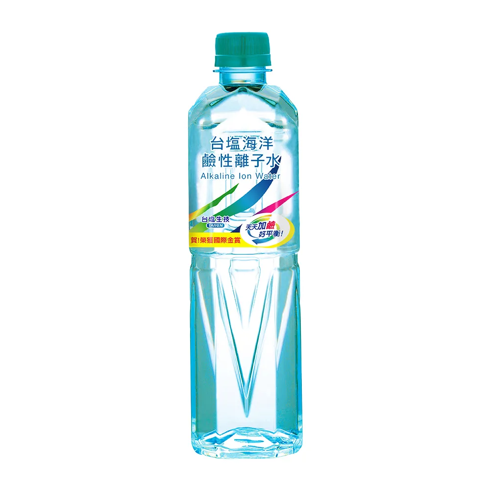 【台鹽】海洋鹼性離子水600mlx24入/箱(官方直營)