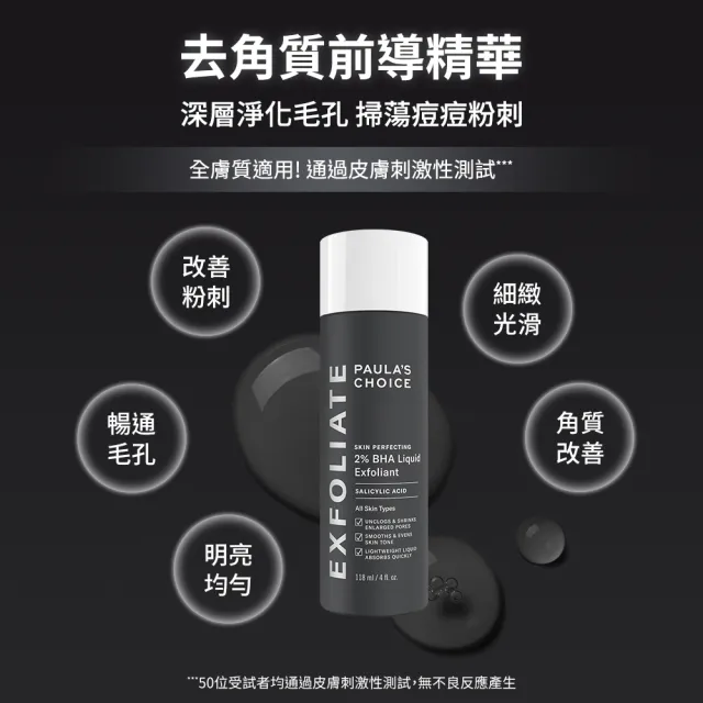 【PAULA’S CHOICE 寶拉珍選】水楊酸精華正貨+胜肽潤唇精華+身體乳x2+洗面凝膠(momo x KINGJUN美妝聯名袋)