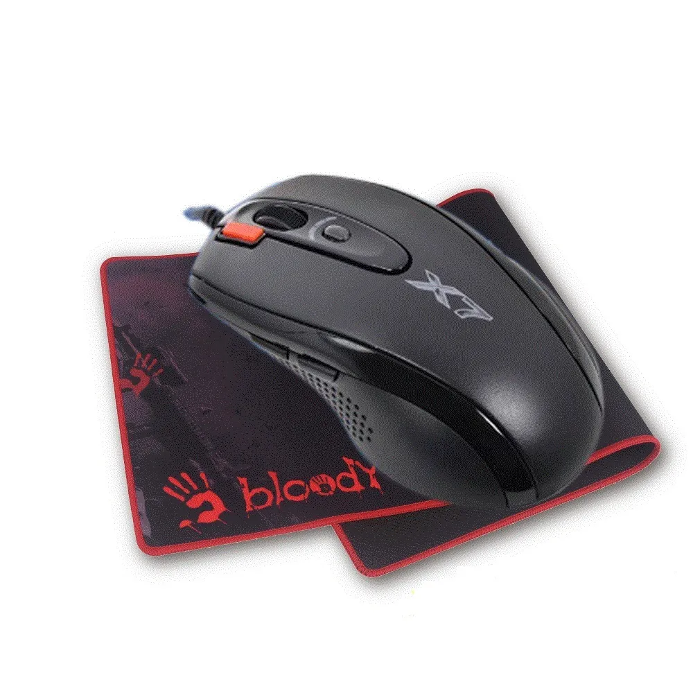 【A4 Bloody 雙飛燕】X-718BK奧斯卡全速光學火力王電競滑鼠