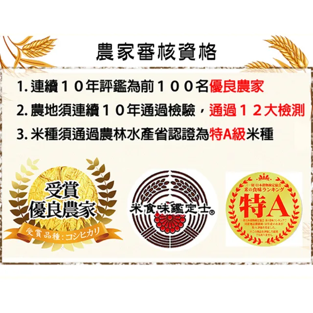 谷穗--特A級 秋田縣鳥海火山滋養秋田小町米100%日本直送/2kg/包 四入組(壽司米 白米 日本米)