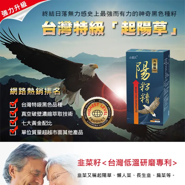 【草本之家】陽籽精3入組(120粒/入)(韭菜籽.蛹蟲草.山藥.鹿茸)