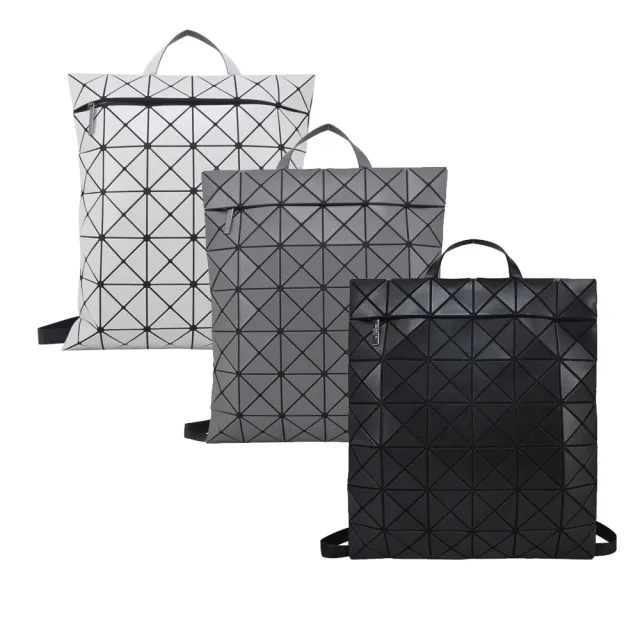 【ISSEY MIYAKE 三宅一生】BAOBAO 6x7幾何方格霧面後背包(多色選)