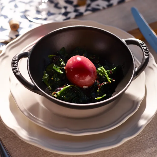 【STAUB】迷你煲琺瑯鑄鐵鍋16cm-顏色任選(德國雙人牌集團官方直營)