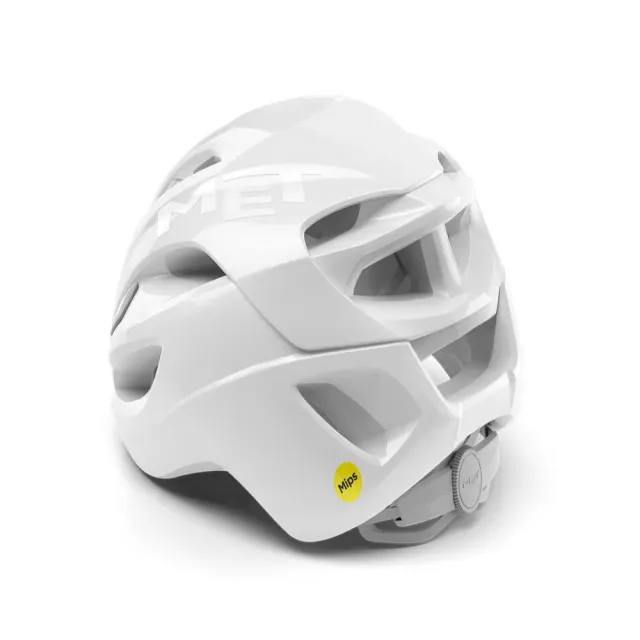 【Frontier】自行車安全帽_RIVALE MIPS ABSOLUTE WHITE Limited Edition 限量版 (全極白)