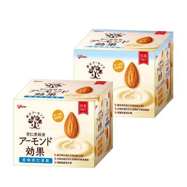 【Glico 格力高】杏仁果效果196mlX24入(週期購_原味/無糖 官方直營)