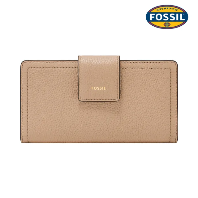 【FOSSIL】Logan 真皮拉鍊RFID防盜中長夾 (多色可選)