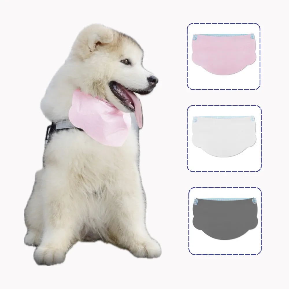 【Pet Universe 多寵宇宙】拋棄式寵物口水巾-L(寵物圍兜兜 貓咪圍兜 寵物圍兜 寵物圍巾 狗狗口水巾)