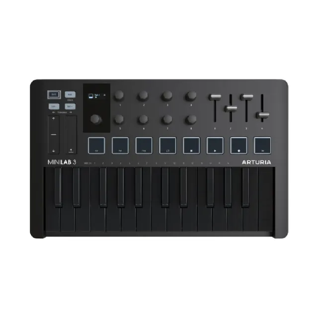 【Arturia】MiniLab MKIII MIDI 控制器(公司貨保證)