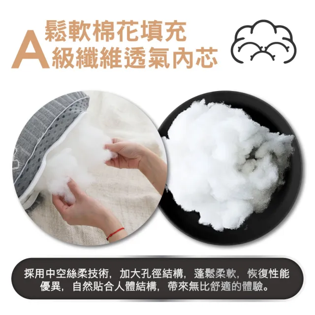 【ISHUR 伊舒爾】石墨烯遠紅外線獨立筒枕2入 台灣製造(贈天絲枕套2入/高科技/枕頭)