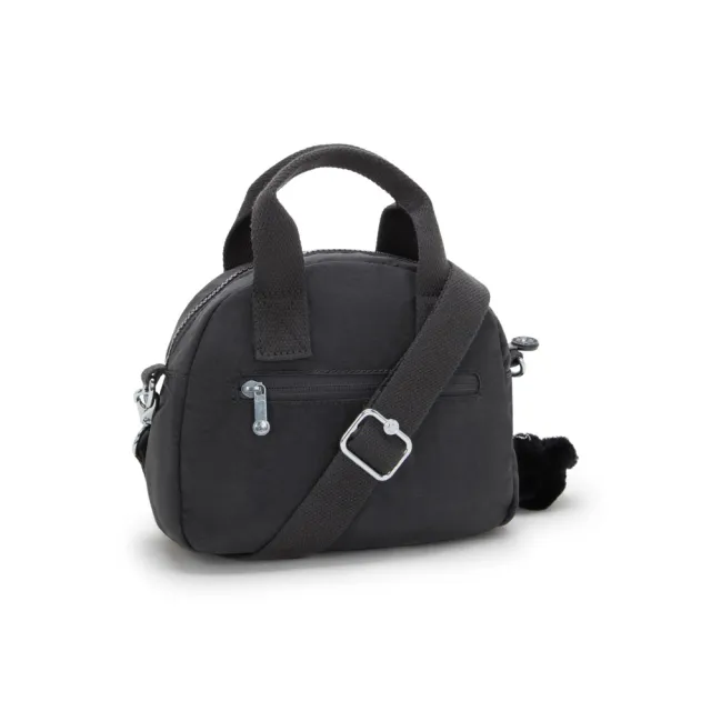 【KIPLING】午夜星空黑輕巧手提斜背兩用包-DEFEA MINI 女包