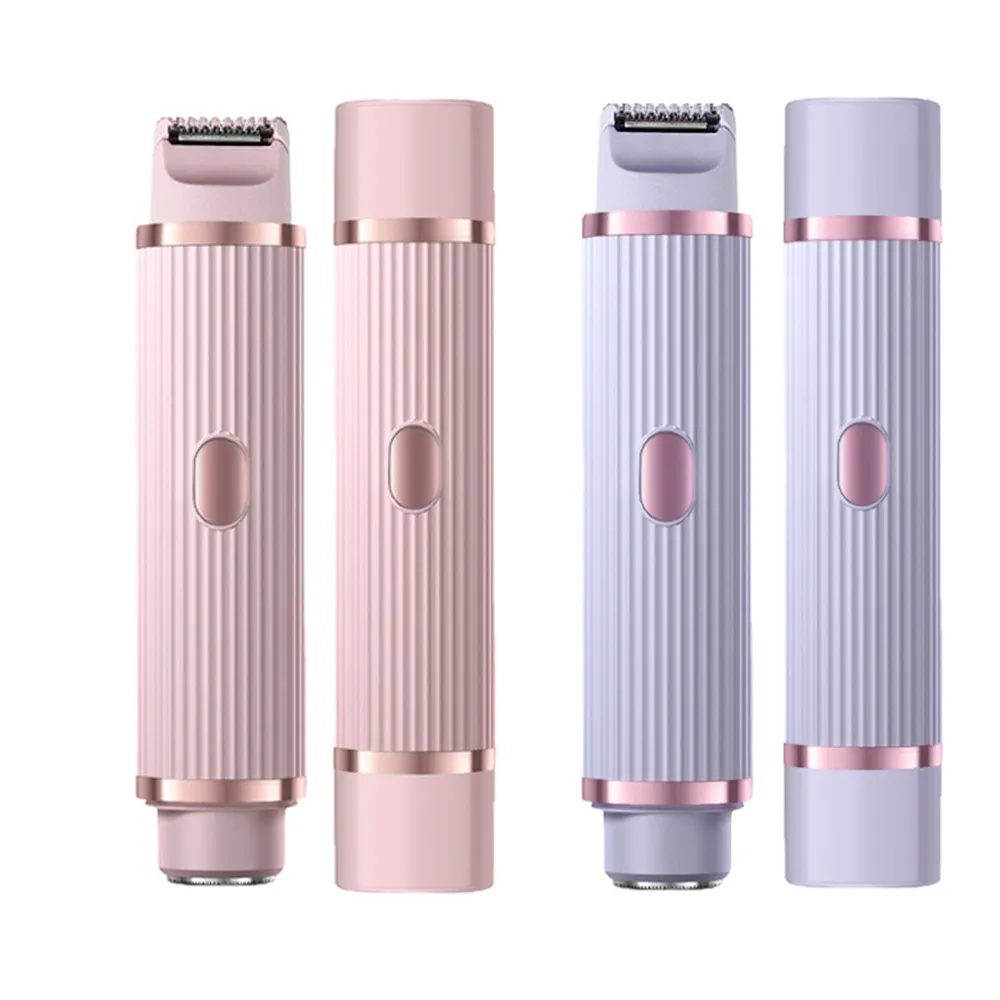 WODER 雙頭無線電動剃毛器 可水洗美體除毛機 USB充電(脫毛機/除毛刀/刮毛刀/剃鬚刀)