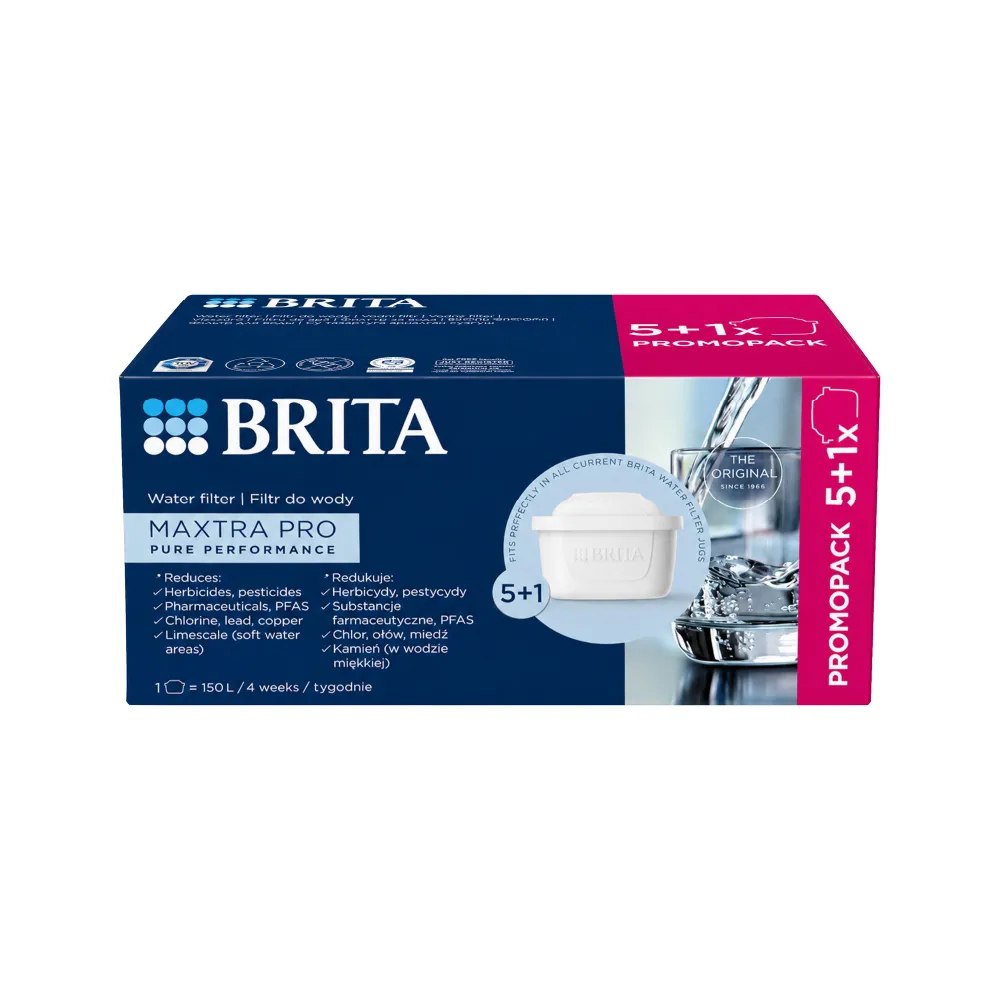 【BRITA】MAXTRA Pro Pure Performance 純淨全效型濾芯 (5+1裝) 6入-歐洲製(原裝平輸)