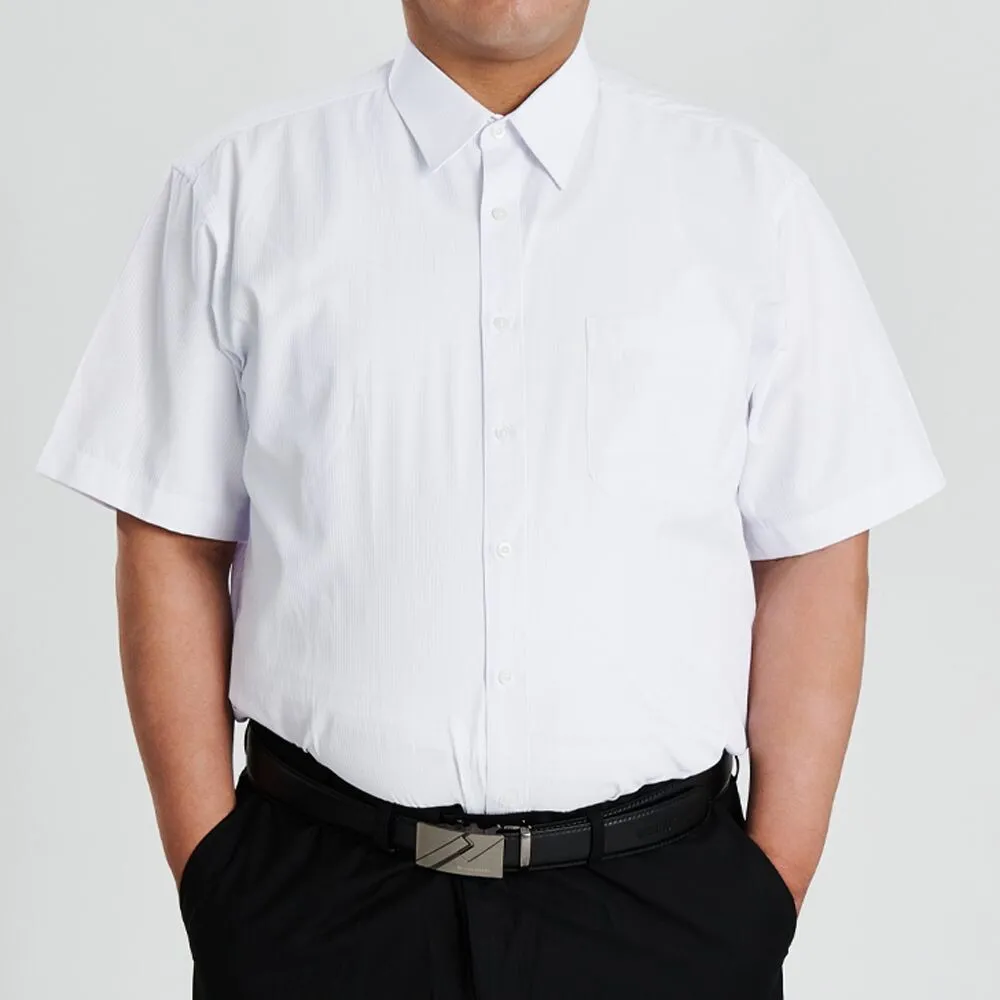 【CHINJUN】大尺碼勁榮抗皺襯衫-短袖、多樣款式 台灣現貨 男襯衫 商務 口