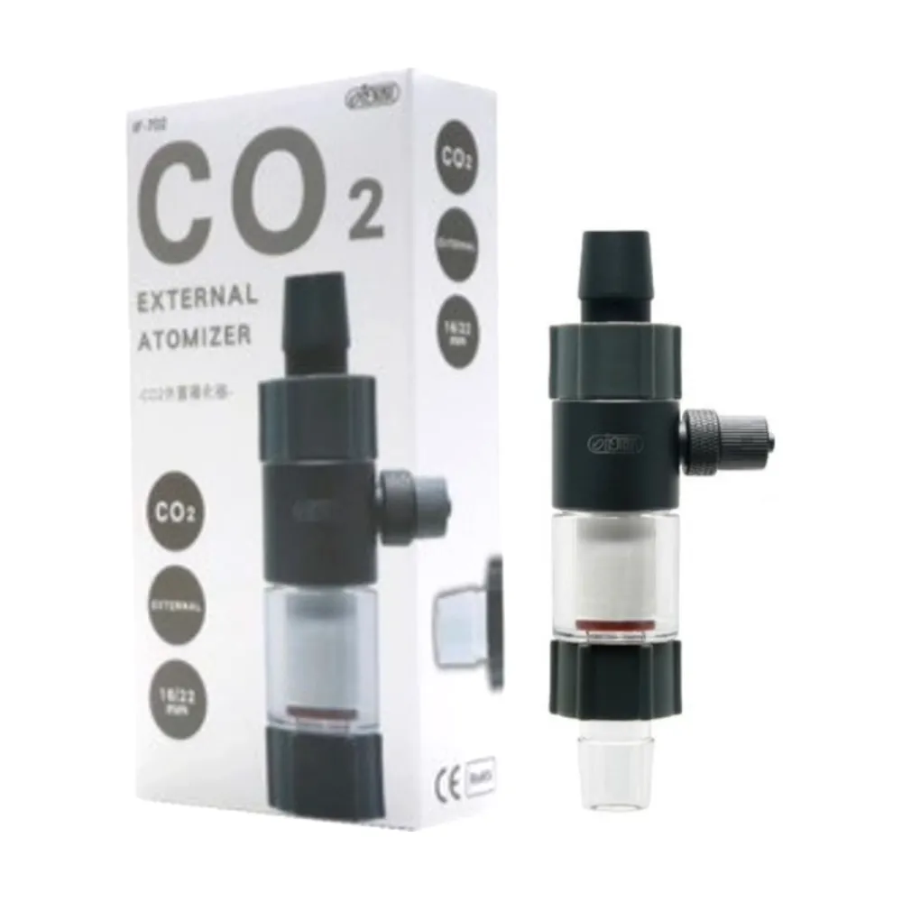 【ISTA 伊士達】CO2外置霧化器 16/22mm軟管連接用陶瓷精密霧化管/二氧化碳溶解器(水草缸首選 IF702)