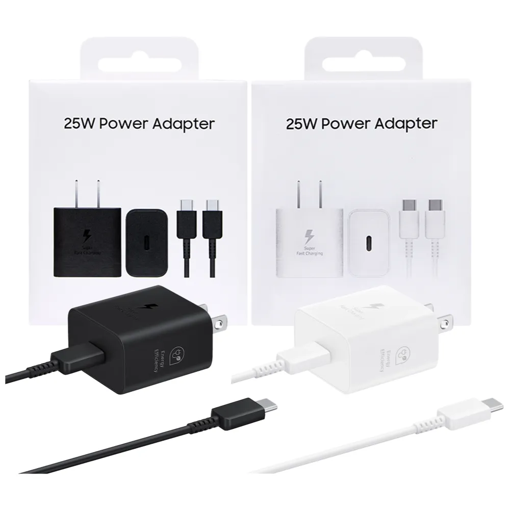 【Samsung 三星】原廠 25W新款 超快充旅充組EP-T2510/ 含充電器+雙Type C線(公司貨)