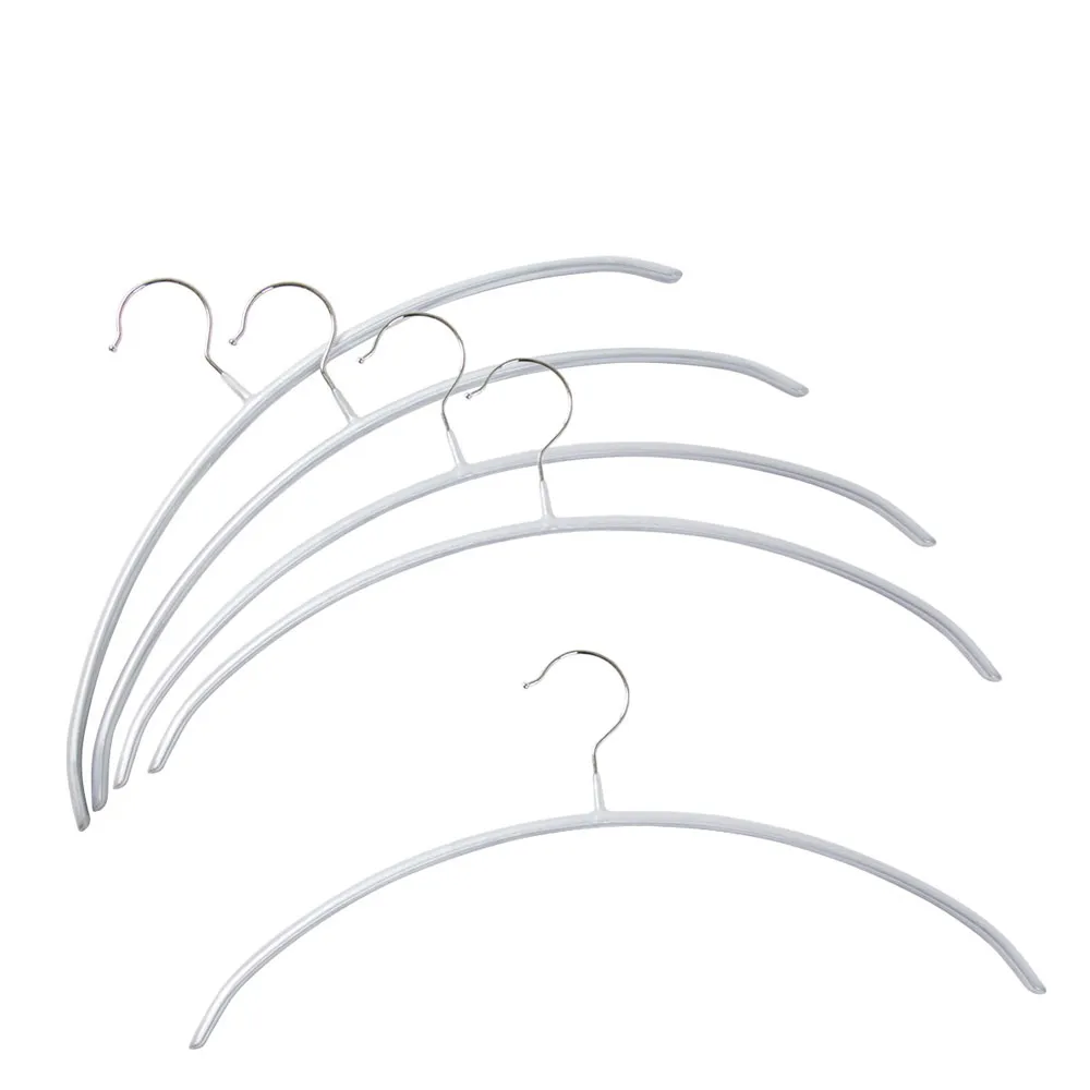 【NITORI 宜得利家居】拱形衣架 防滑衣架 5入 LB2s01 GY 5P(拱型衣架 防滑衣架 衣架)