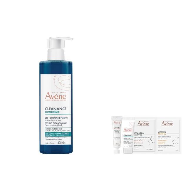 【Avene 雅漾】官方直營 雙酸角質煥亮潔膚露400ml