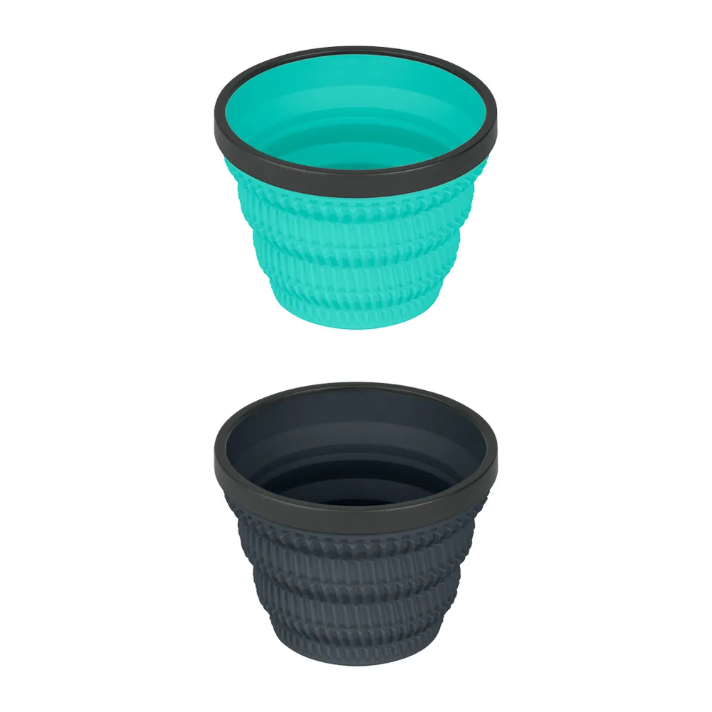 【SEA TO SUMMIT】X-摺疊隔熱杯 小(餐具組/露營/戶外裝備/杯子/隔熱杯)