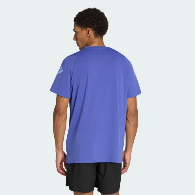 【adidas 愛迪達】短袖上衣 T恤 吸濕排汗 男 KR3053