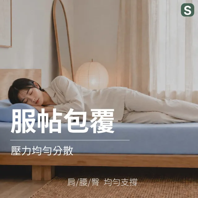 【森好眠】雙人5cm醫療級乳膠床墊5x6.2尺吸濕排汗(醫學中心指定品牌 折疊薄墊 連續18年ECO檢驗)