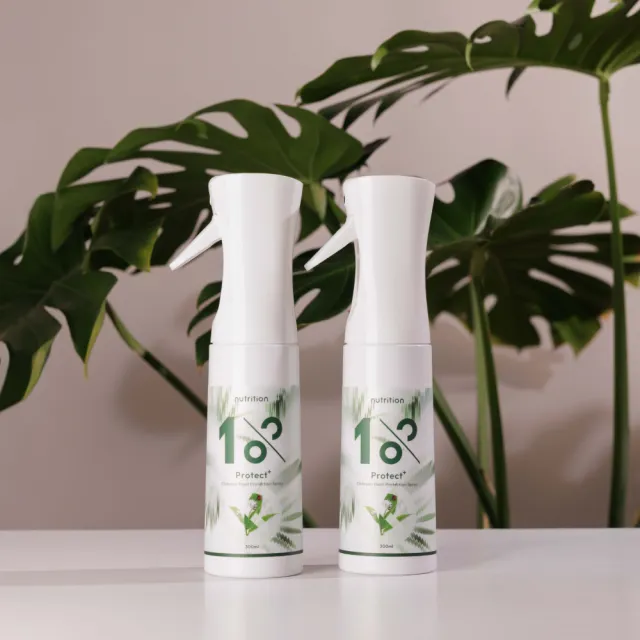【1%植物關鍵】1%Protect+甲殼素植物驅蟲噴霧300ml*2(抑制蟲卵 剋紅蜘蛛介殼蟲 驅蟲防蟲+養護 驅蟲神器)