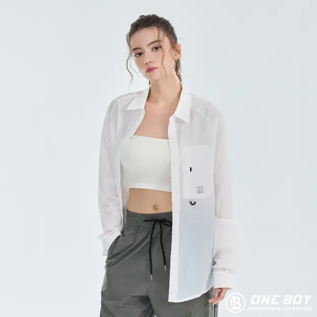 【ONE BOY】防曬UPF50+冰感A級冰科技透氣機能冰鋒襯衫外套(N250621)