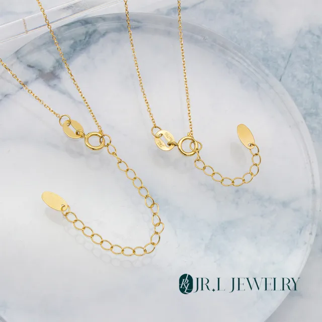 【JR.L JEWELRY】天然珍珠 魅力光芒18K金珍珠套組(手鍊3.5-4MM/項鍊3.5-4MM)