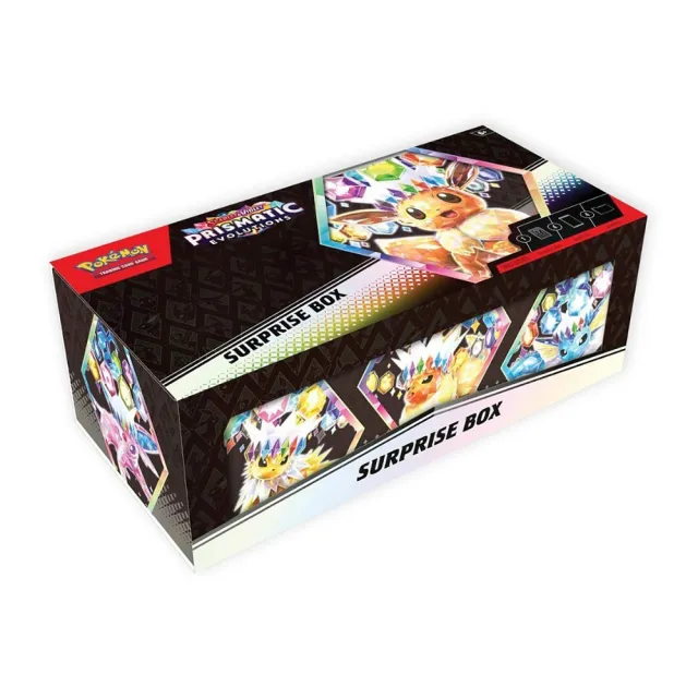 【POKEMON 精靈寶可夢】(美版) Scarlet & Violet Prismatic Evolutions SV8.5 棱鏡演化 驚喜收藏盒