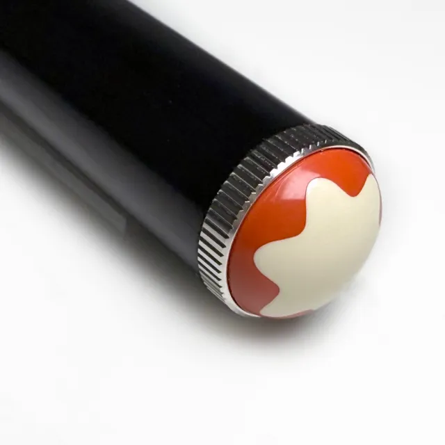 【MONTBLANC 萬寶龍】傳承系列紅與黑「迷你」特別版黑色鋼筆 F 尖(127800)