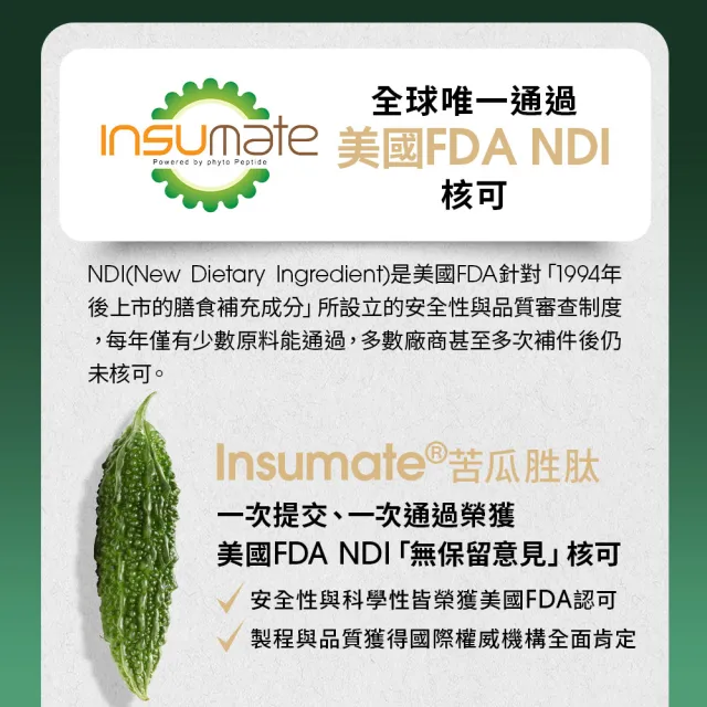 【EatBLISS 益比喜】善又穩專利苦瓜胜肽膠囊30入/盒(專利定序19肽5倍濃度 維持醣類正常代謝 橄欖葉萃取 鉻)