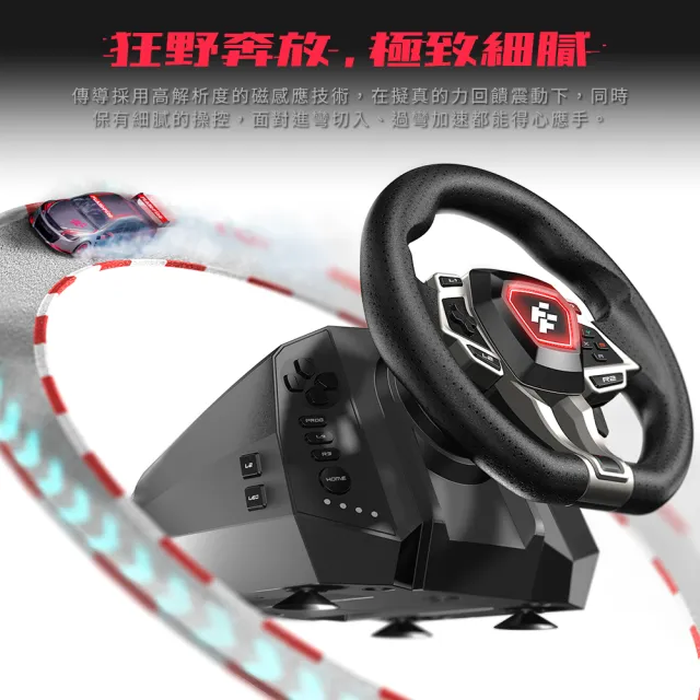 【FlashFire】Imola PS5副廠莫拉車神力回饋方向盤(力回饋 PC Steam 地平線5 PS4 PS5 XBOX GTA)