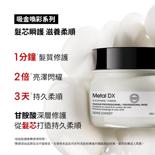【巴黎萊雅PRO】絲漾博吸金喚彩髮膜150ml(瞬順髮膜/護髮/髮膜)