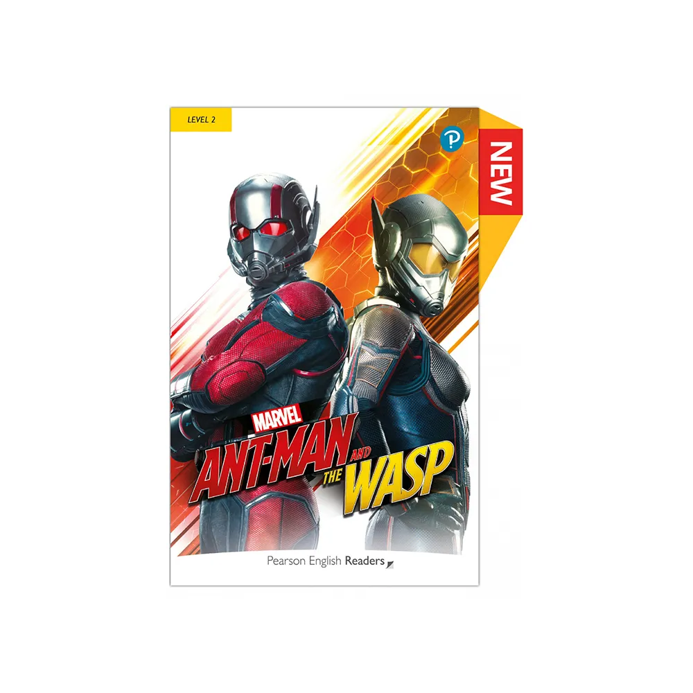 Pearson English Readers Level 2: Marvel - Ant-Man and the Wasp(Book + Audiobook + Ebook)
