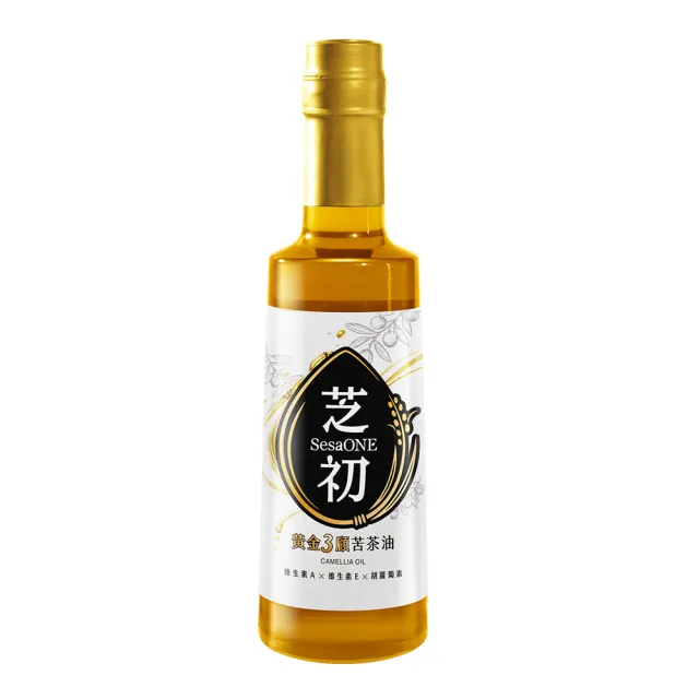 【芝初】黃金3顧苦茶油310ml (顧品質、顧食安、顧營養)