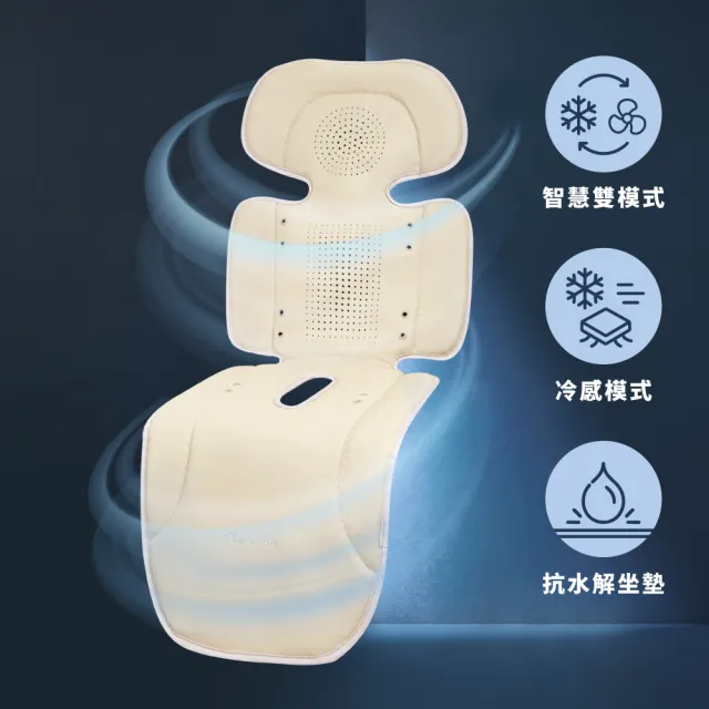 【奇哥】AIRCY智能冰芯冷感涼墊(嬰兒推車涼墊/汽座涼墊/風扇涼墊)2026進化新上市