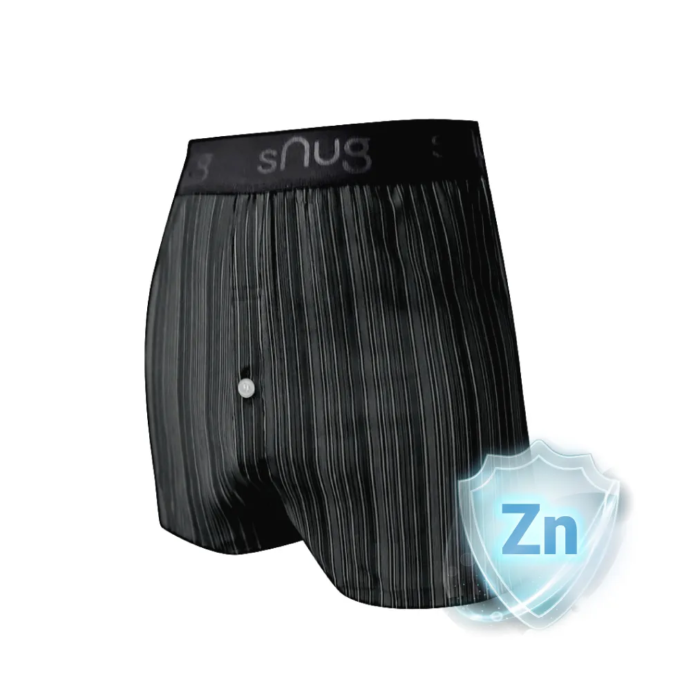 【sNug 給足呵護】sNugPro鋅元素健康內褲-菁英灰(能量鋅元素/酷涼快乾/抗菌消臭/耐穿舒適/台灣製)
