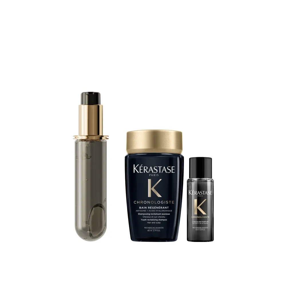 【KERASTASE 巴黎卡詩】黑鑽極萃逆時玫瑰香氛露75ml填裝瓶(護髮油/護髮/髮油)