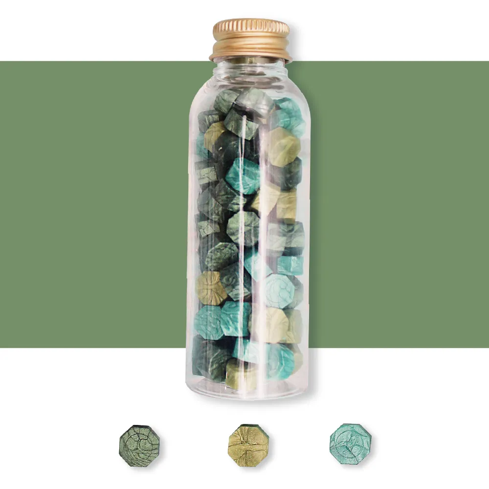 【HAPPYMT 開心鋼筆店】火漆蠟粒大罐裝-經典紅金銀(3色可選)